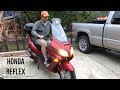 My friend bought a Honda Reflex! Ugly mods :-( | Mitch's Scooter Stuff