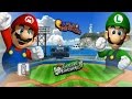 Mario Super Sluggers - Exhibition Mode - Mario Stadium