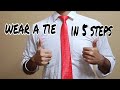 How to wear tie  in hindi