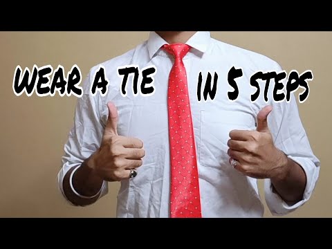 how to wear tie | in Hindi