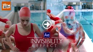 After effects invisibility tutorial | Glass-like see through effect | Quick and easy!