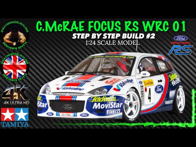 Tamiya - C. McRae - Ford Focus RS - WRC - Build #2