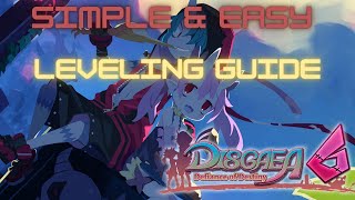 Disgaea 6 Demo- Simple & Easy Leveling Guide
