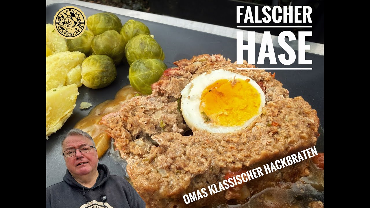 #718: Falscher Hase -klassischer Hackbraten, wie von Oma. Wohlfühlessen mit nostalgischem Touch!