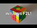 The EASIEST WAY to Learn INTUITIVE F2L! | Rubik