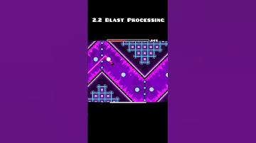RobTop added THIS to Blast Processing in 2.2?! #geometrydash #shorts