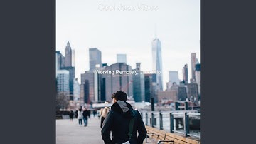 Backdrop for Social Distancing - Fun Jazz Guitar and Tenor Saxophone