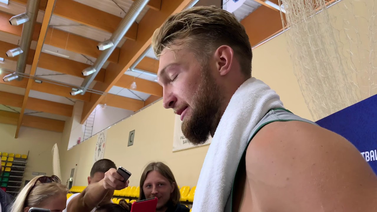 D.Sabonis: pasiruošęs žaisti ir 4 numeriu