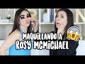 Maquillando a ROSY MCMICHAEL