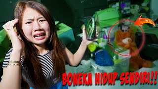 BENERAN SERAM!! BONEKA HIDUP SENDIRI DI GUDANG!!