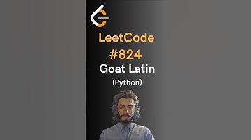 LeetCode#824 Goat Latin - Python