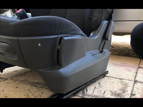 megane 2 şoför koltuğu KIRIK AYAR KOLU 'nun tamiri.. seat adjustment handle