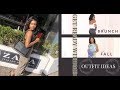 FALL OUTFIT HAUL l BRUNCH GRWM (hair, makeup &amp; outfit) | BRUNCH OUTFIT IDEAS |SHANIQUE BELLA