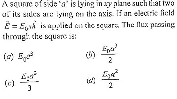 Question on calculating electric flux (Module question 19) (Level 1)