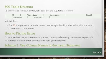 Fixing No value specified for parameter 1 Error in JavaFX SignUp Form with MySQL