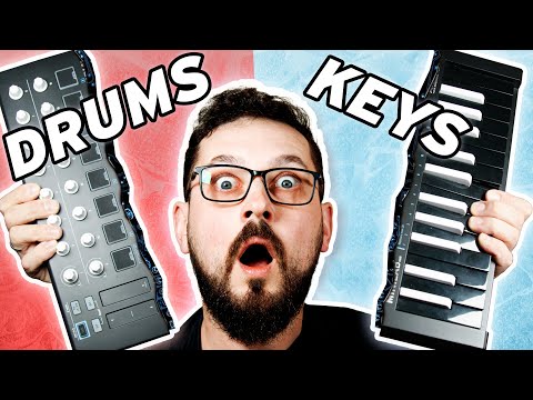 How To Play Drums And Keys On One Midi Keyboard Simultaneously! - Arturia Minilab