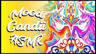 ASMR coloring book coloured pencils – page turning coloring unicorns - MoodCandiiASMR screenshot 3