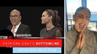 CATRIONA GRAY'S BOTTOMLINE INTERVIEW REACTION | Public Speaking Tips and Advice