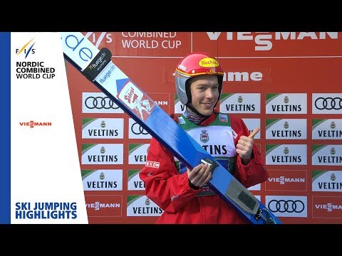 Jumping Round Highlights | Rehrl comes out on top | Val di Fiemme | GU LH #2 | FIS Nordic Combined