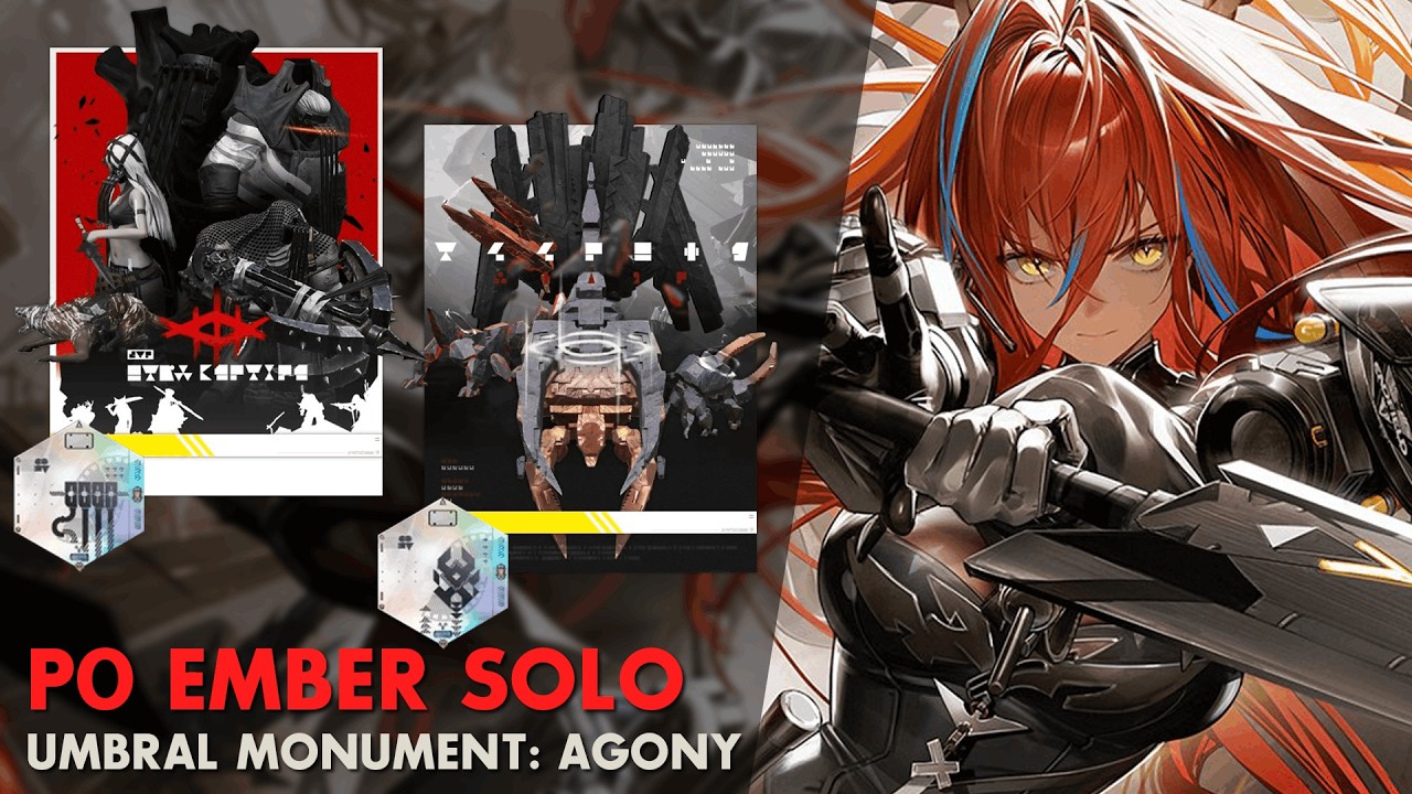 P0 Ember SOLO Umbral Monument: Agony (ALL STAGES) | Arknights: Endfield
