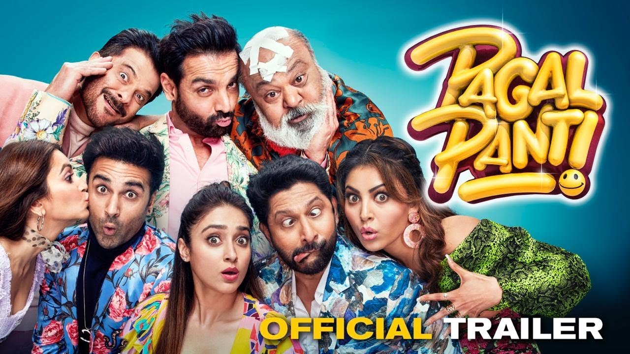 Pagalpanti Trailer   Anil John Ileana Arshad Urvashi Pulkit Kriti  Anees  Releasing 22 Nov