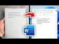 How To Convert Photo To Editable Text In Word - Full Guide
