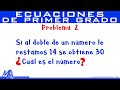 Solución  de problemas con Ecuaciones de Primer Grado | Ejemplo 2