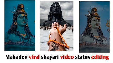 Mahadev status editing alight motion || Mahadev special status kaise banaye || Mahadev shayari 2023