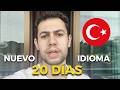 20 días aprendiendo TURCO desde CERO: Mis resultados