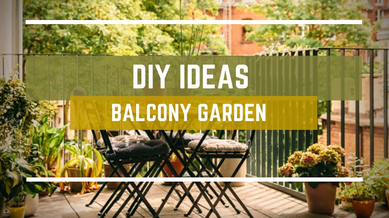 🔴 Balcony Garden Ideas Diy ( Best Ideas ) - YouTube