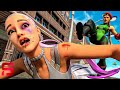 ARIANA GRANDE'S STREET FIGHT... Fortnite