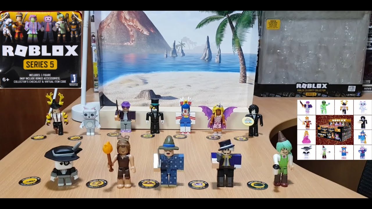 ROBLOX Series 9 Mystery Blind Box Exclusive Virtual & Cash Back