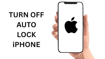 How To Turn OFF iPhone AutoLock - Full Guide