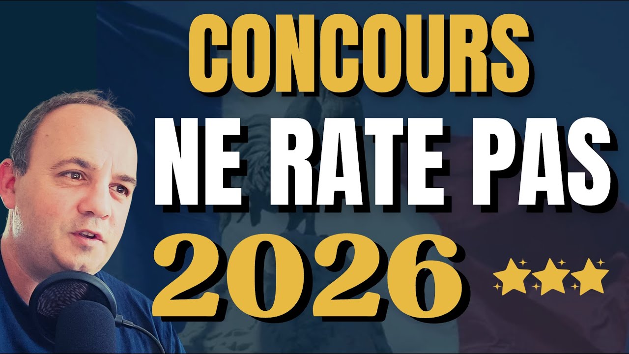 Comment réussir à un concours de la fonction publique en 2026 ?