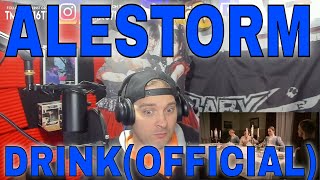 ALESTORM - Drink (Official Video) REACTION!