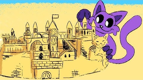 Catnap x Dogday We build sandcastles | Poppy Playtime Chapter 4 Comic Dub