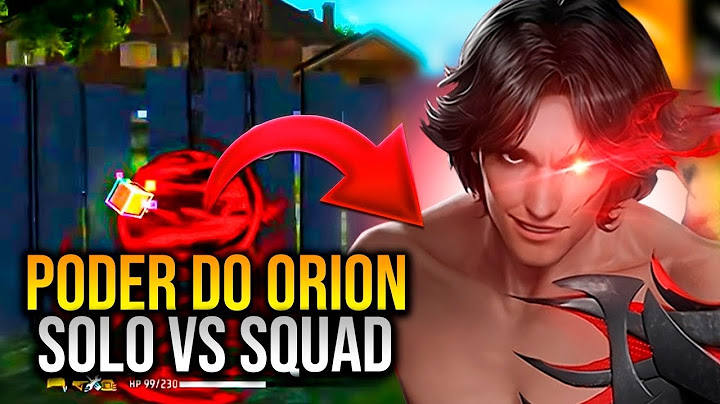 O ORION É O PERSONAGEM MAIS APELÃO DO FREE FIRE? SOLO VS SQUAD MESTRE