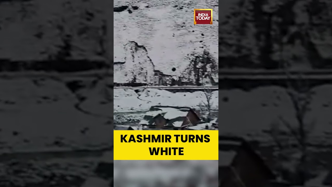 Kashmir Turns White as Early Snowfall Covers Gulmarg, Sonmarg & Hills Across Valley | #kashmir