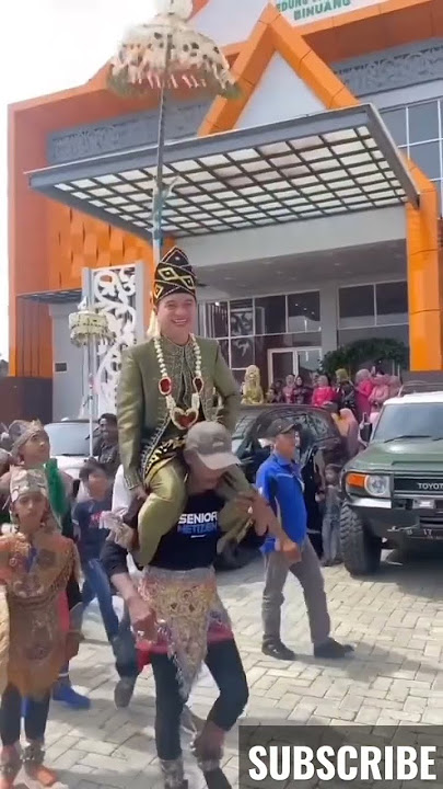 PROSESI PERKAWINAN ADAT BANJAR BAUSUNG PENGANTIN | CAHAYAWEDDING #adatbanjar #BAUSUNG #shorts