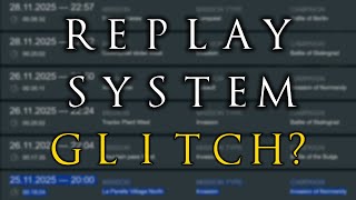 Enlisted Replay System - Communication Glitch