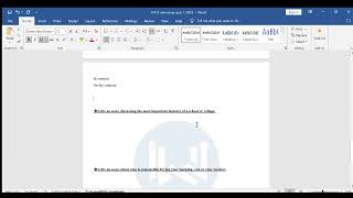 El112 new essay quiz 1 2024