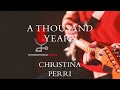 Christina Perri  -  A Thousand Years (Lyrics)