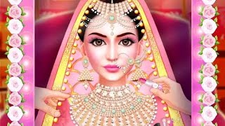 Indian Celebrity Royal Wedding Rituals & Makeover | Doll Wedding fashion, Makeup & Dressup Game 2022 screenshot 5