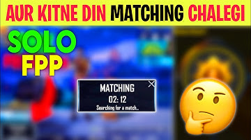 SOLO FPP : DAY - 14 🤔 Aur Kitne Din Matching Chalegi Solo Fpp Main C8S23 BGMI 🔥✅