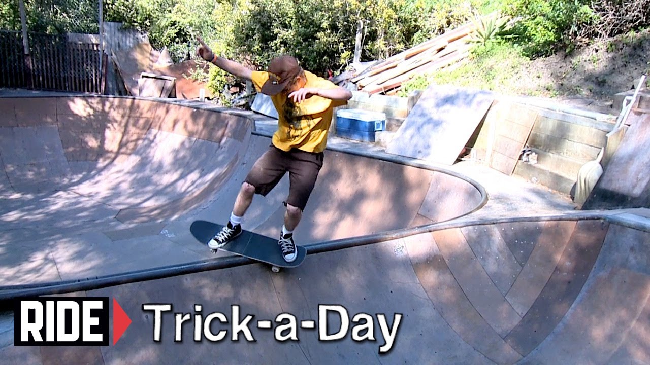 HowTo Skateboarding Spine Feeble Fakie with Ben Raybourn YouTube