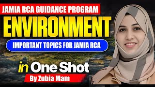 RCA ENVIRNMENT CLASS- By Zubia Mam ,Jamia Rca Guidance Program #jamia_rca_wetoomedia