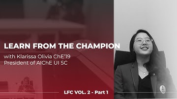TERNYATA IKUT BANYAK LOMBA ITU... | LFC Vol. 2 AIChE UI SC (Part 1)
