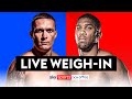 USYK VS JOSHUA 2 | LIVE WEIGH-IN 🔴⚖️