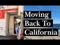 CALIFOFNIA MOVING VLOG!!