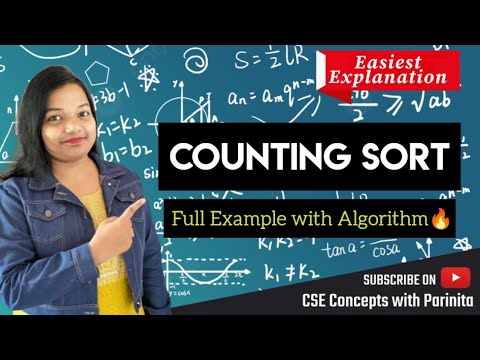 Counting Sort (Example, Algorithm, Analysis) Easiest Explanation in ...